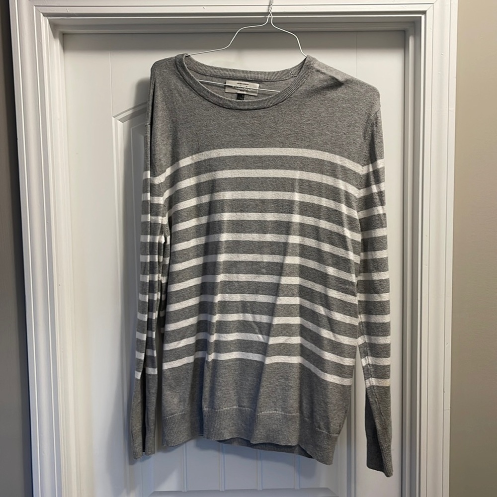 Hawker Rye Cashmere striped sweater xl